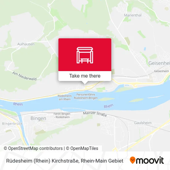 Rüdesheim (Rhein) Kirchstraße map
