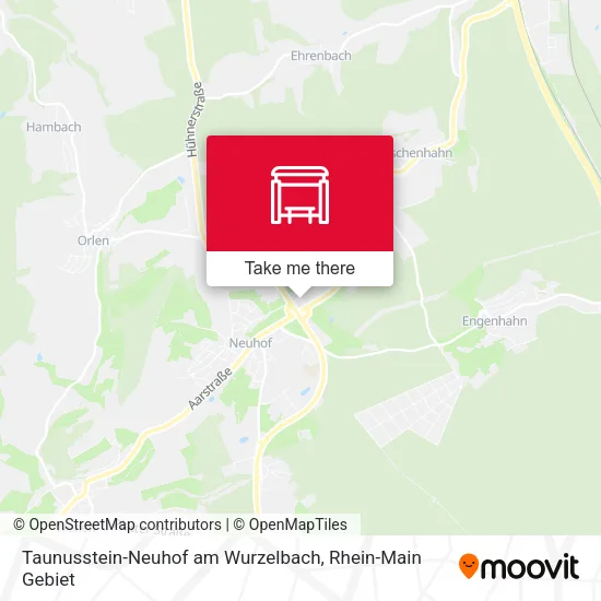 Карта Taunusstein-Neuhof am Wurzelbach