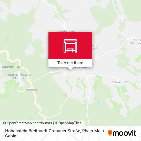 Карта Hohenstein-Breithardt Gronauer Straße