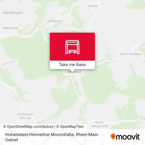Карта Hohenstein-Hennethal Moorstraße