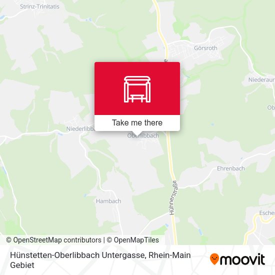 Hünstetten-Oberlibbach Untergasse map