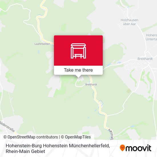 Hohenstein-Burg Hohenstein Münchenhellerfeld map