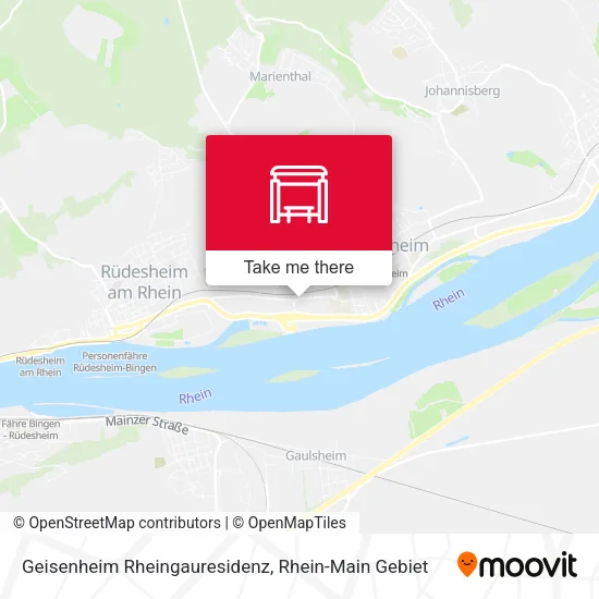 Карта Geisenheim Rheingauresidenz