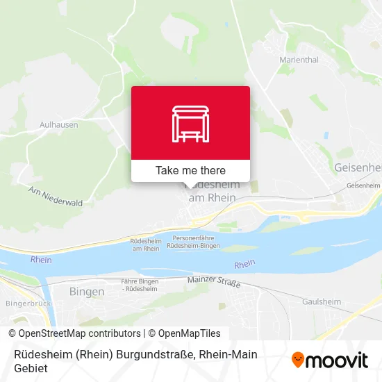 Rüdesheim (Rhein) Burgundstraße map