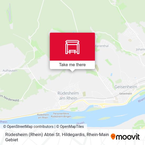 Rüdesheim (Rhein) Abtei St. Hildegardis map