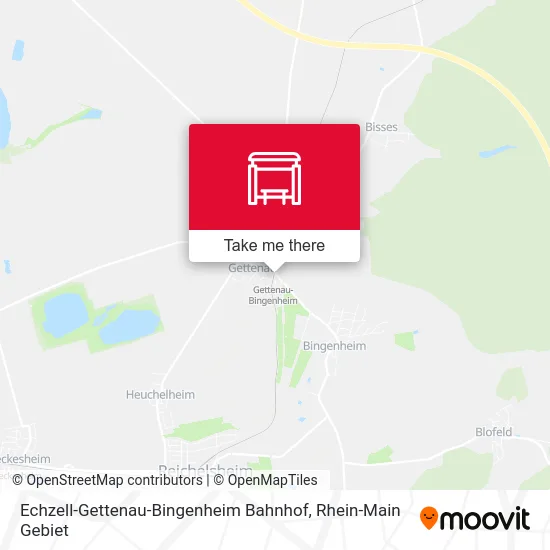 Карта Echzell-Gettenau-Bingenheim Bahnhof