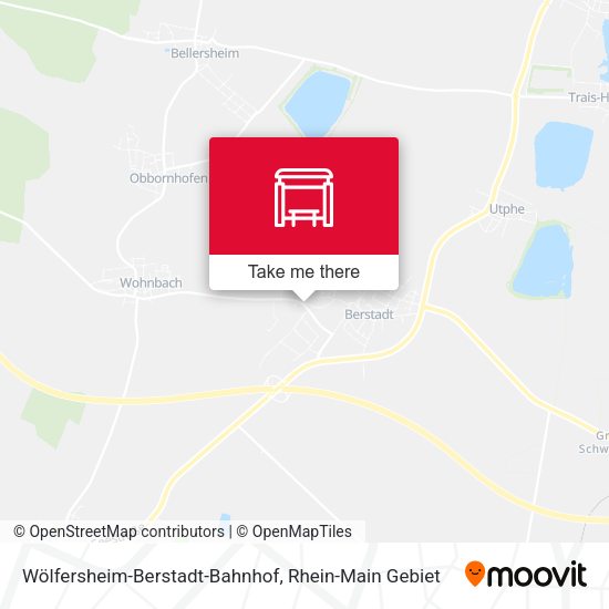 Wölfersheim-Berstadt-Bahnhof map
