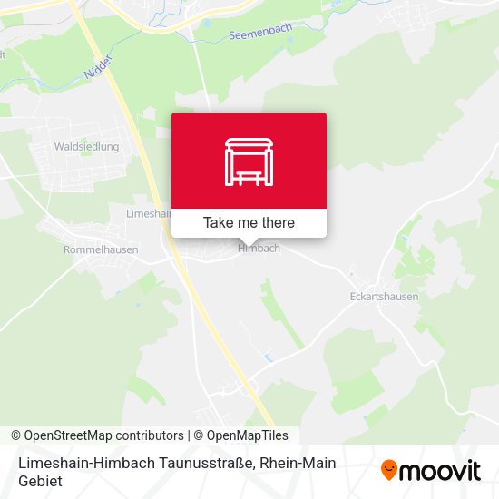 Limeshain-Himbach Taunusstraße map