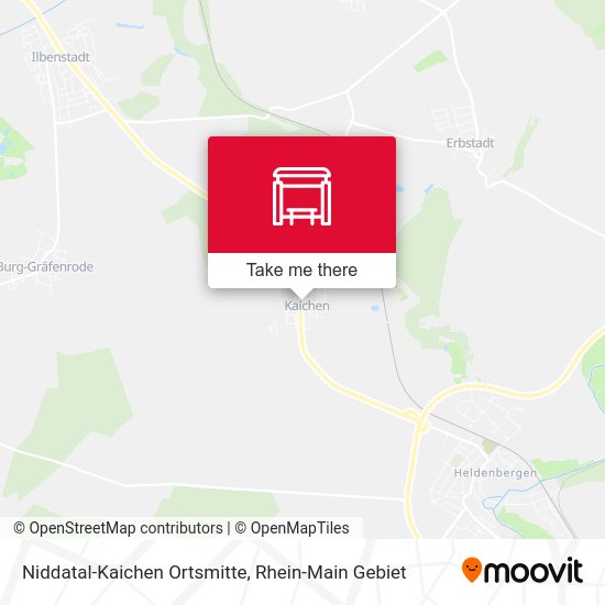 Niddatal-Kaichen Ortsmitte map