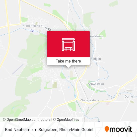 Карта Bad Nauheim am Solgraben