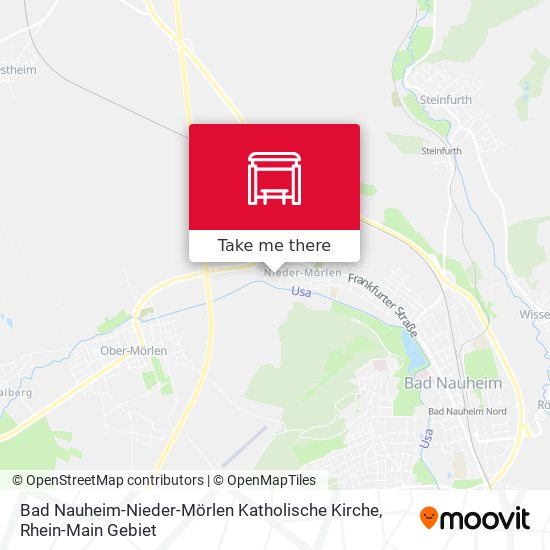 Bad Nauheim-Nieder-Mörlen Katholische Kirche map