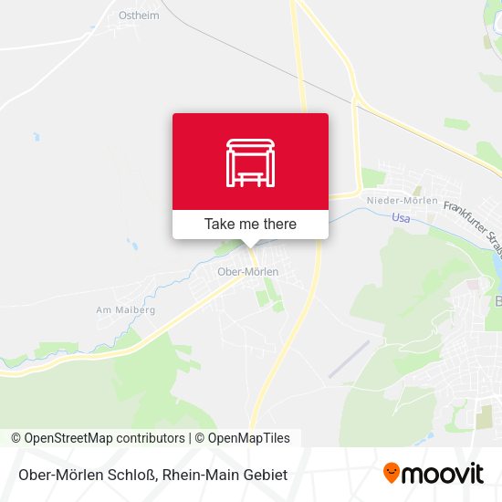 Ober-Mörlen Schloß map