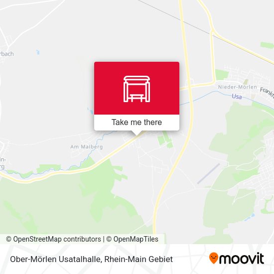 Ober-Mörlen Usatalhalle map