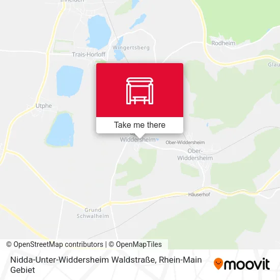 Карта Nidda-Unter-Widdersheim Waldstraße