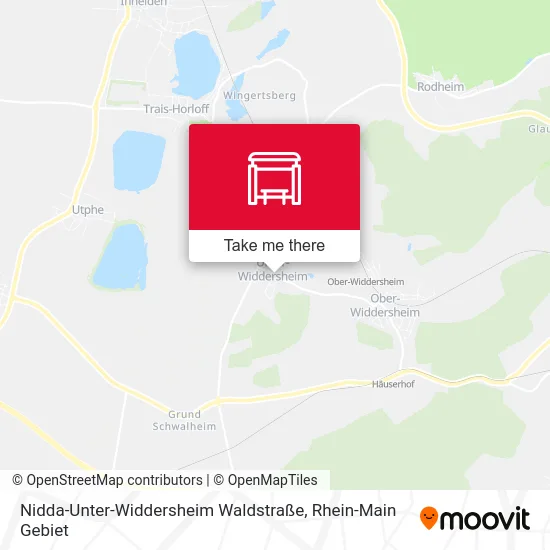 Карта Nidda-Unter-Widdersheim Waldstraße