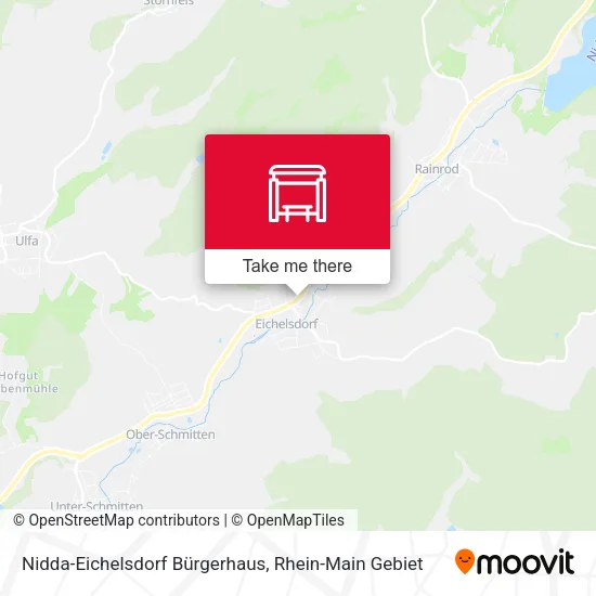 Карта Nidda-Eichelsdorf Bürgerhaus