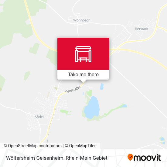 Wölfersheim Geisenheim map