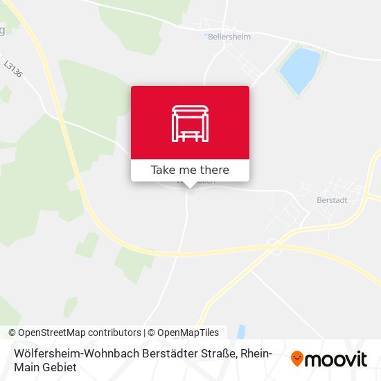 Wölfersheim-Wohnbach Berstädter Straße map