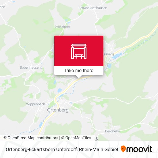 Ortenberg-Eckartsborn Unterdorf map
