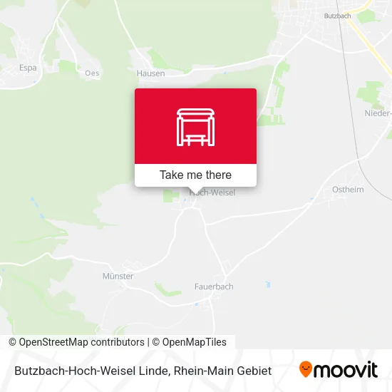 Butzbach-Hoch-Weisel Linde map