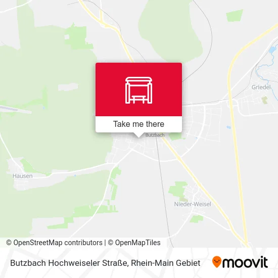 Butzbach Hochweiseler Straße map
