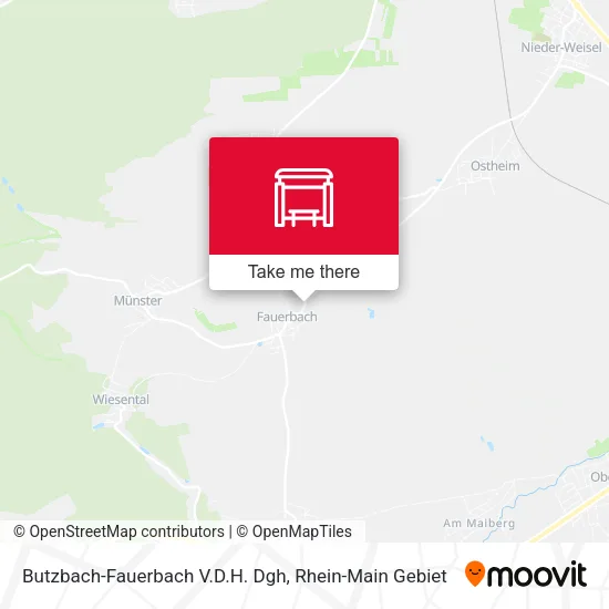 Butzbach-Fauerbach V.D.H. Dgh map