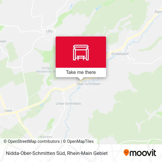 Карта Nidda-Ober-Schmitten Süd