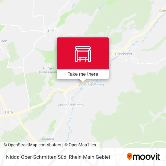Карта Nidda-Ober-Schmitten Süd