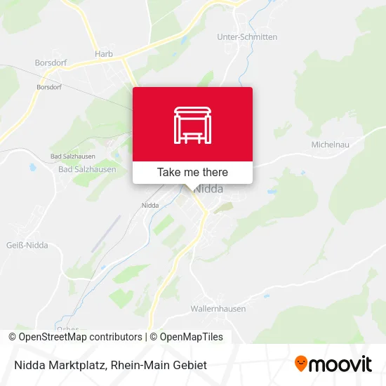 Карта Nidda Marktplatz