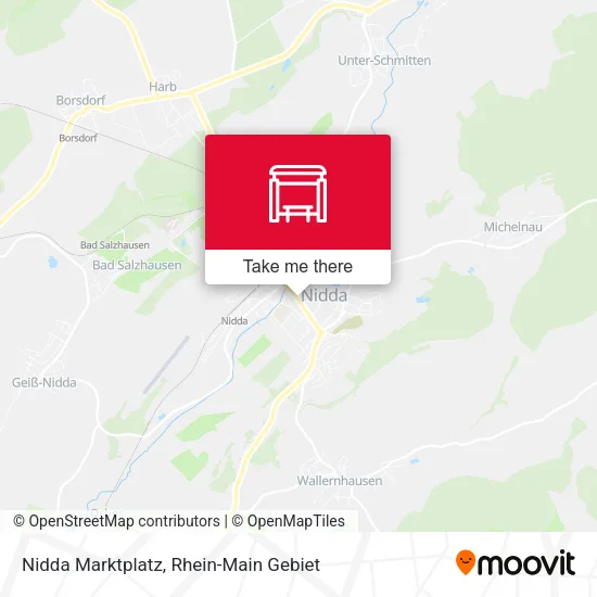 Карта Nidda Marktplatz