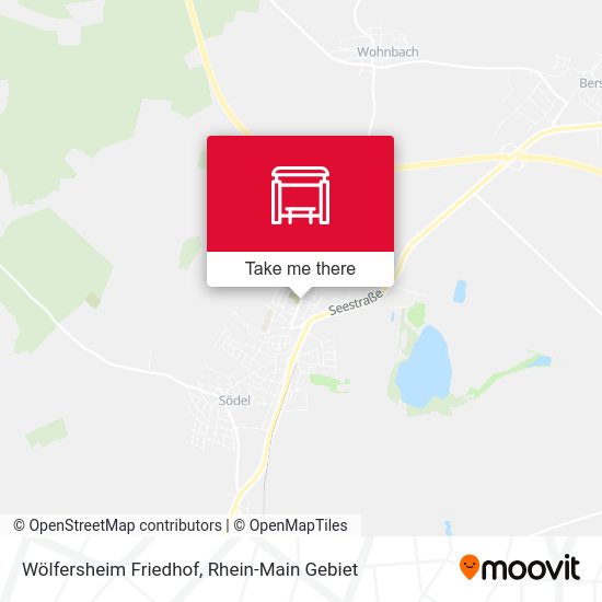 Wölfersheim Friedhof map