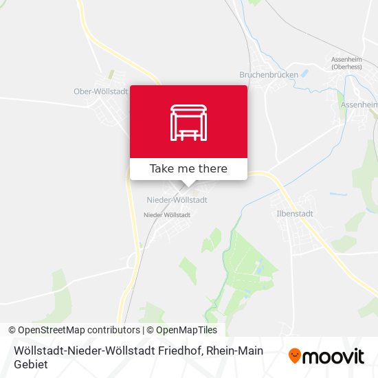 Wöllstadt-Nieder-Wöllstadt Friedhof map