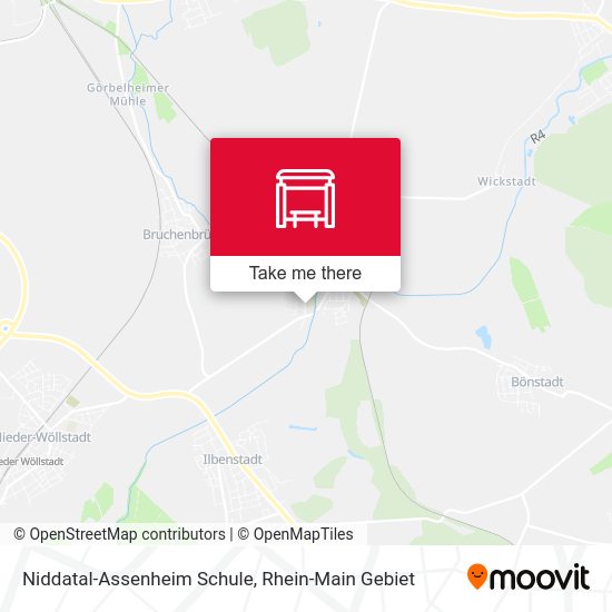 Niddatal-Assenheim Schule map