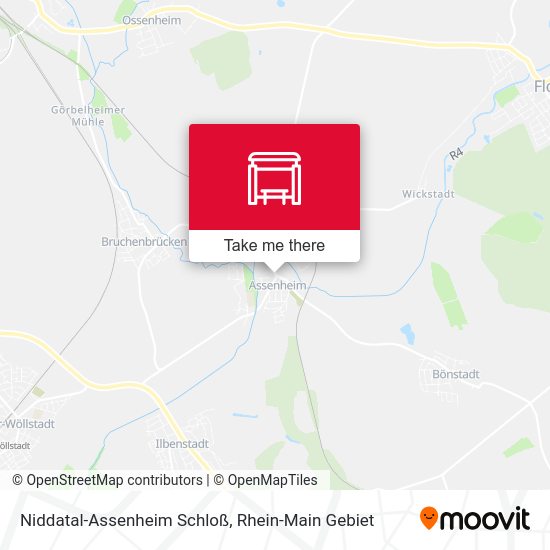 Niddatal-Assenheim Schloß map