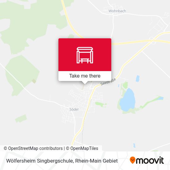 Wölfersheim Singbergschule map