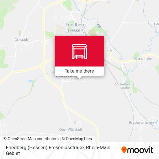 Friedberg (Hessen) Freseniusstraße map