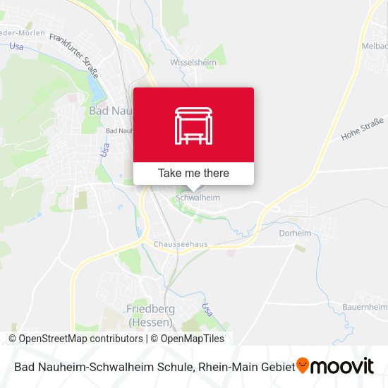 Bad Nauheim-Schwalheim Schule map