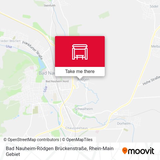 Bad Nauheim-Rödgen Brückenstraße map