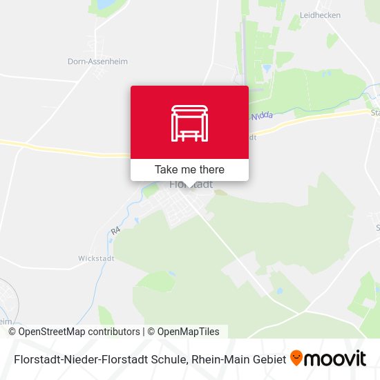 Florstadt-Nieder-Florstadt Schule map