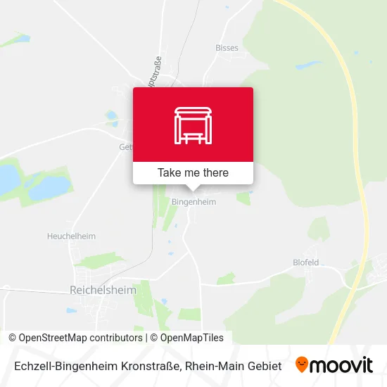 Карта Echzell-Bingenheim Kronstraße