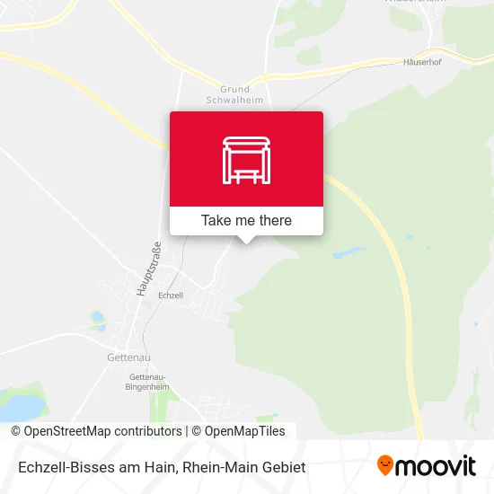 Карта Echzell-Bisses am Hain