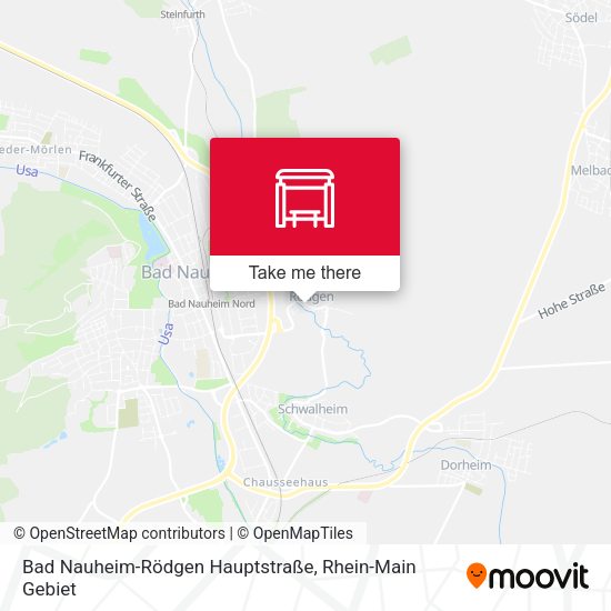 Bad Nauheim-Rödgen Hauptstraße map
