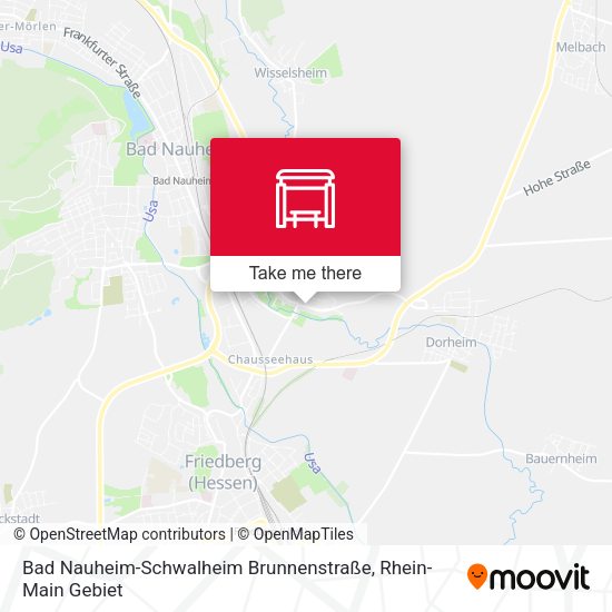 Bad Nauheim-Schwalheim Brunnenstraße map