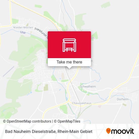 Bad Nauheim Dieselstraße map