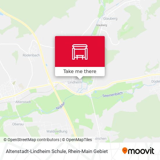 Altenstadt-Lindheim Schule map