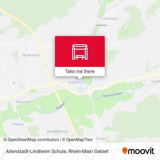 Altenstadt-Lindheim Schule map