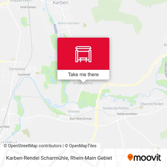 Карта Karben-Rendel Scharmühle