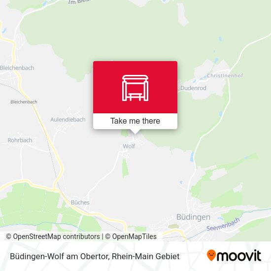 Büdingen-Wolf am Obertor map