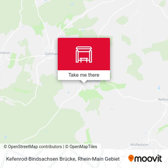 Kefenrod-Bindsachsen Brücke map