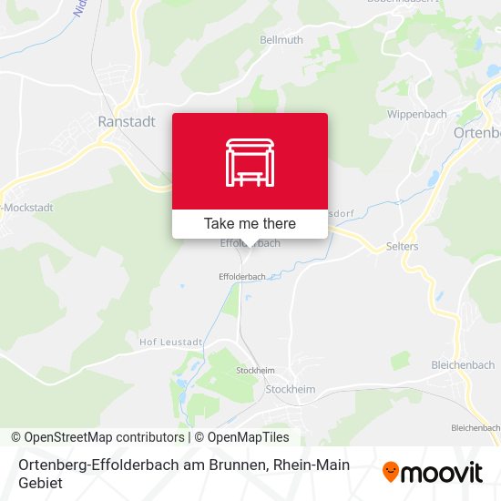 Ortenberg-Effolderbach am Brunnen map